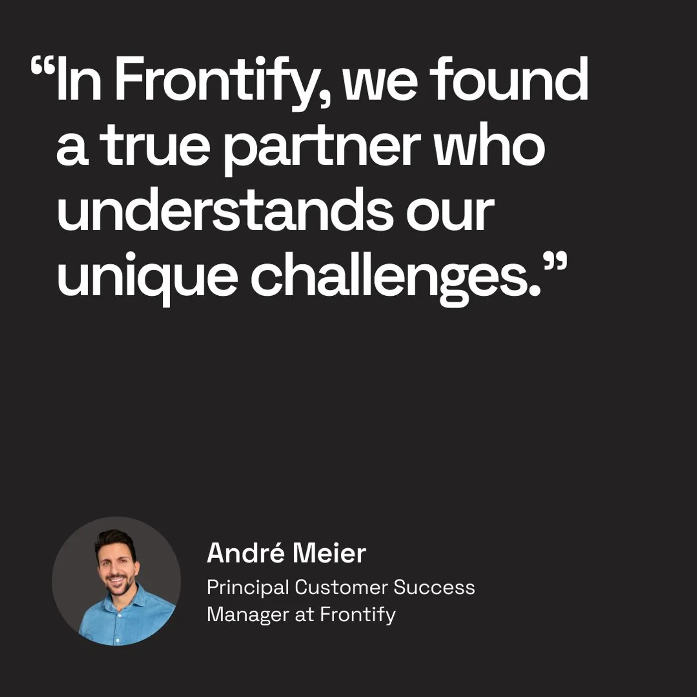 Ad example from Frontify